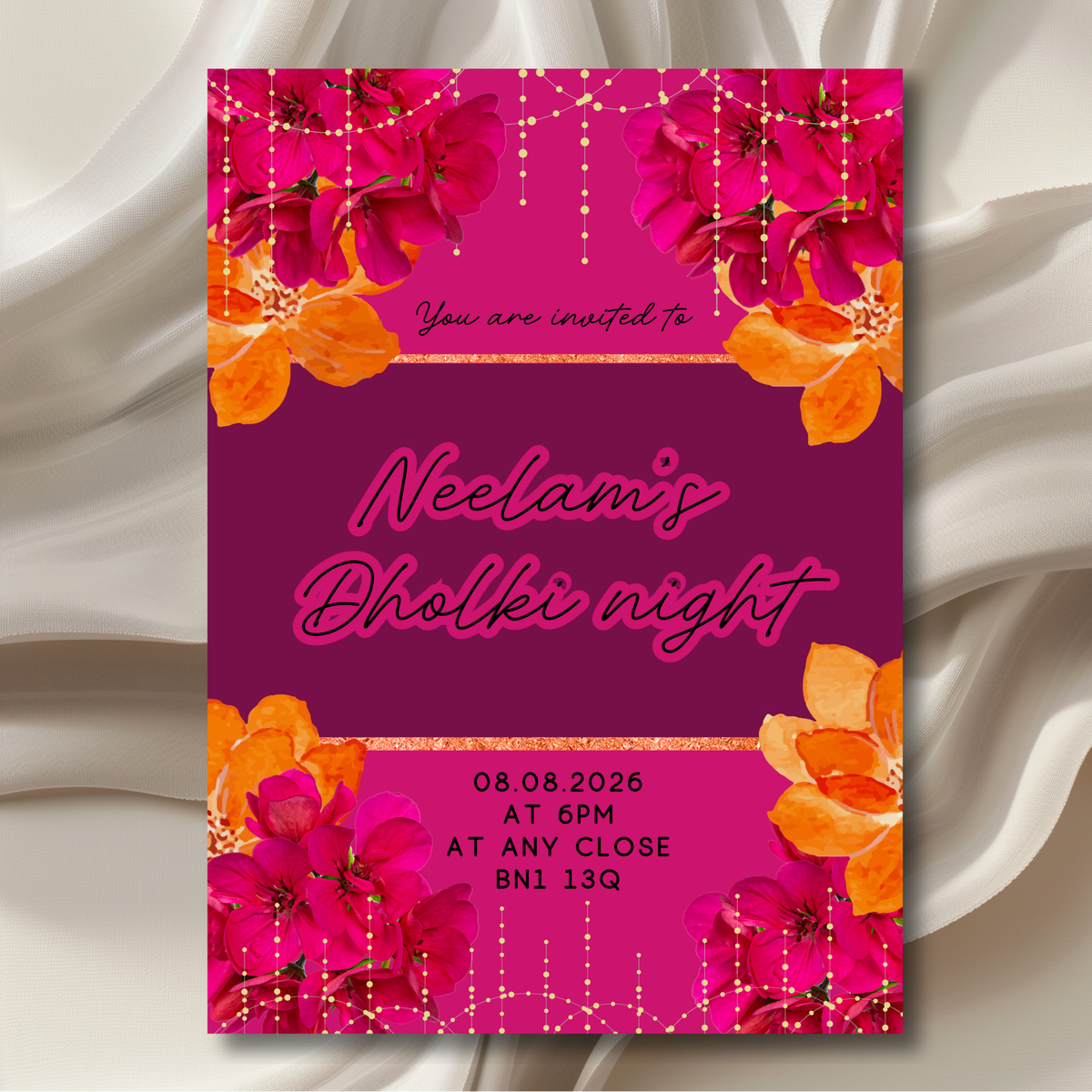 Cultural Wedding Invitations
