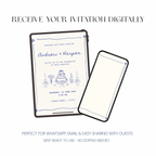 Eliza - Vintage Wedding Invitation