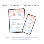Bloom - Gender Reveal Invitation