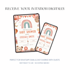 Aria - Boho Baby Shower Invitation