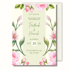 Sage - Floral Wedding Invitation