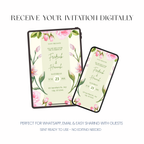 Sage - Floral Wedding Invitation