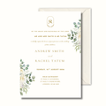 Lina - Eucalyptus Wedding Invitation