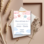 Bloom - Gender Reveal Invitation