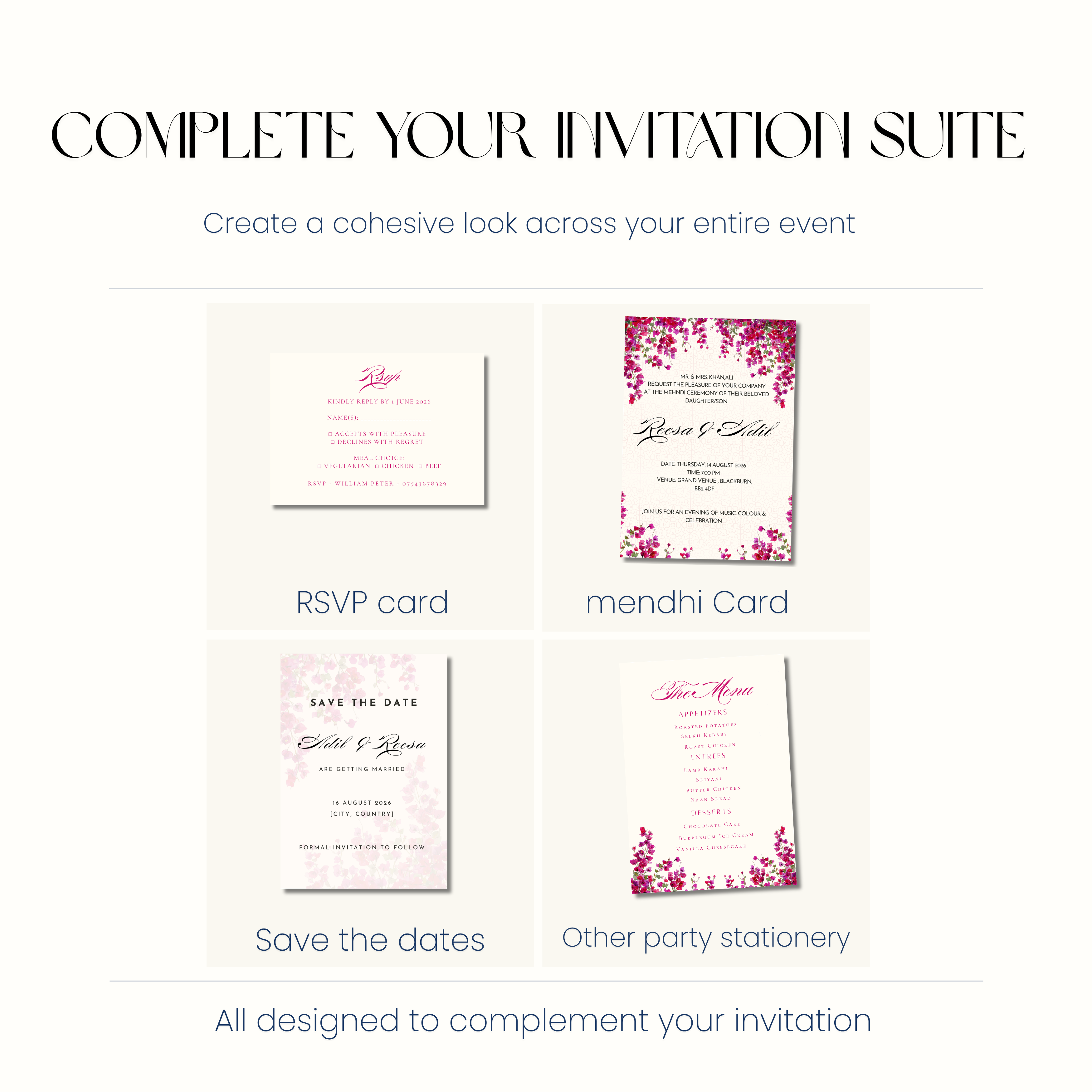 Zara - Nikah Wedding Invitation