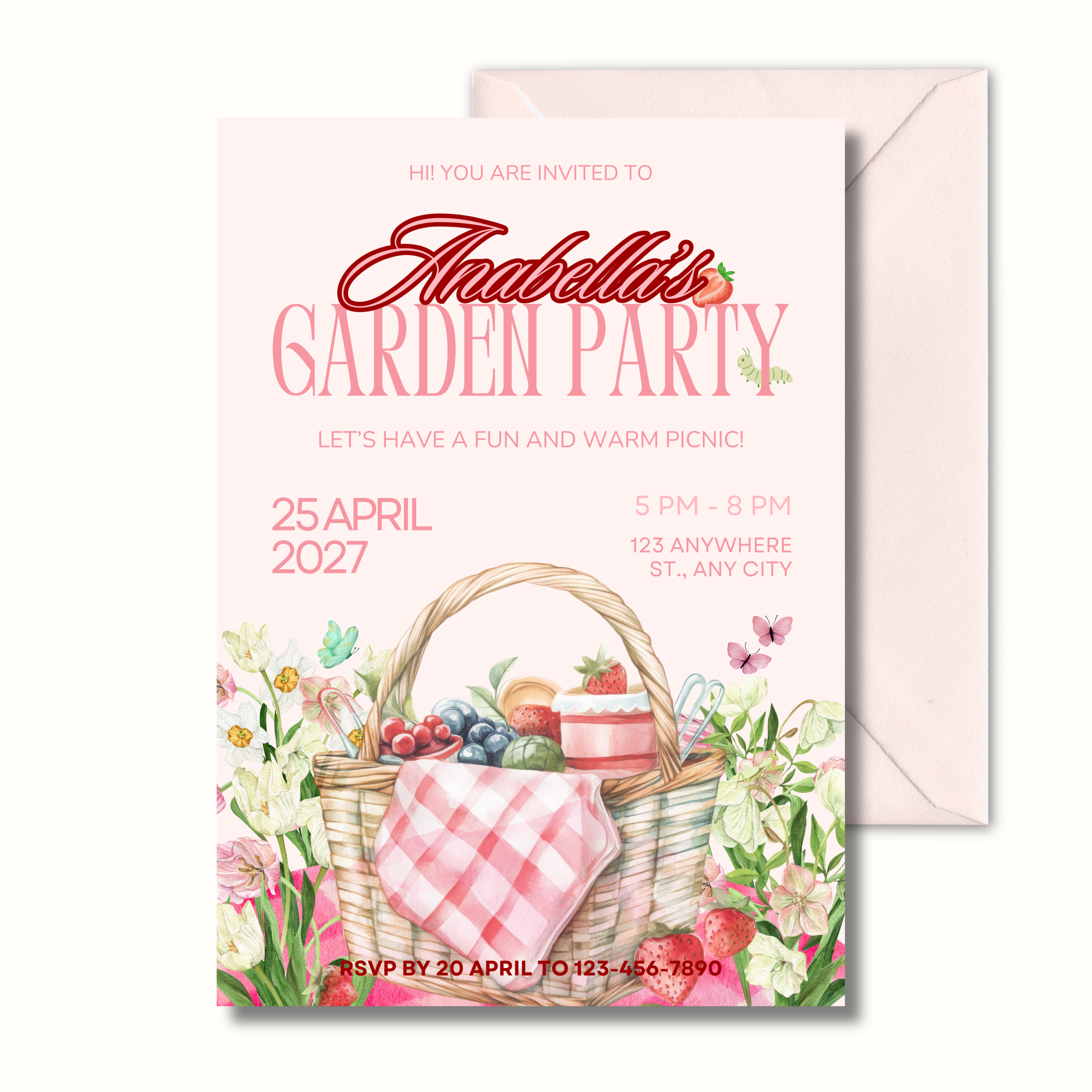 Isabella – Garden Party Invitation