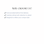 Text on a white background explaining why a service or product is chosen.