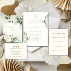 Eucalyptus Wedding Invitation, Greenery Wedding Invite, Personalised Digital Invitation