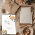 Nikkah Invitation, Minimalist Wedding Invitation, Personalised Digital Invitation