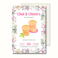 Personalised Mehndi Invitation, Chai Party Invite, Pre Wedding Invitation, Digital Invitation